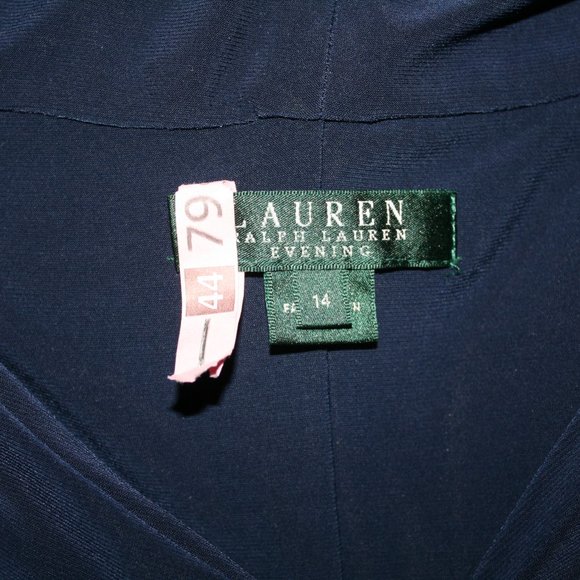 Ralph Lauren Floor Length Gown with Slit - Picture 4 of 4